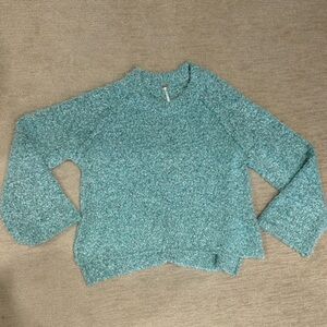 Free people Women's Teal Sweater